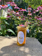 Load image into Gallery viewer, Spring Honey 12 oz Honeycomb Jar