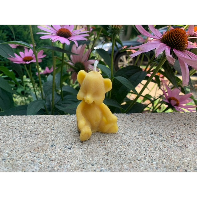 Beeswax Candle Baby bear