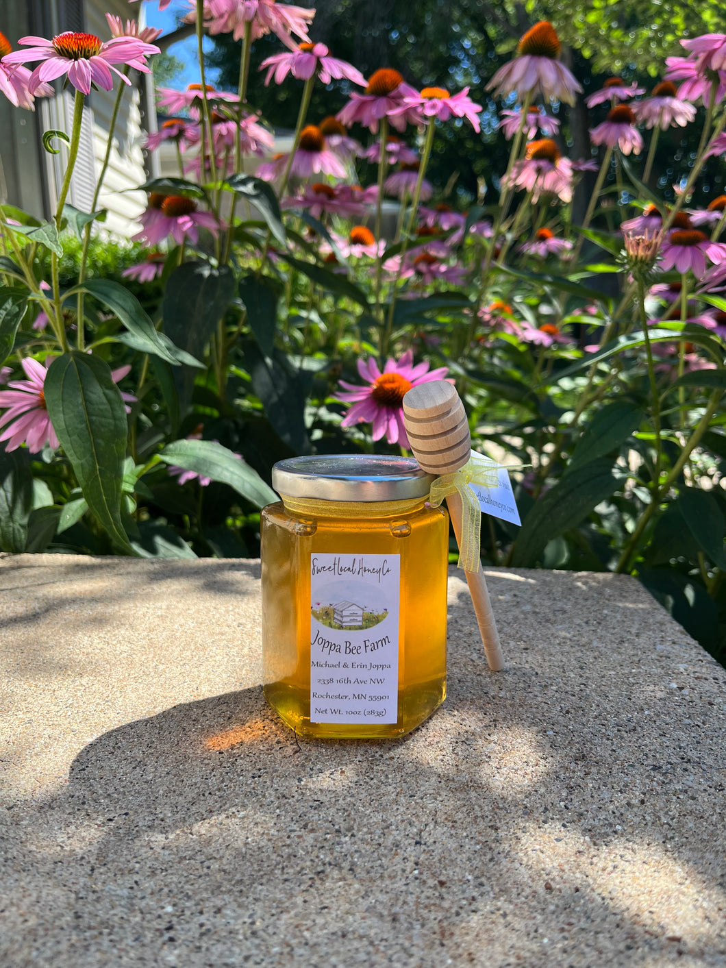 Spring Honey 10 oz Hex Jar